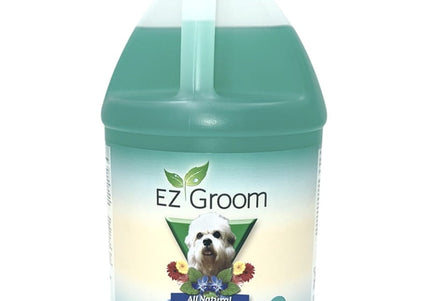 EZ-Groom Crystal White Enzyme Shampoo – Watermelon Cucumber Scent, 3.8L, Enhances White Coats