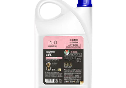 Tauro Pro Line Ultra Natural Care Volume Boost Mask – Volumizing Conditioner, 3.78L, Premium Formula