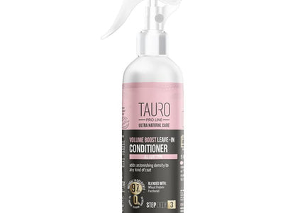 Tauro Pro Line Ultra Natural Care Volume Boost Leave-In Conditioner Spray 250ml – Lightweight Detangling Formula