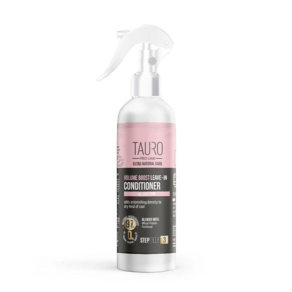 Tauro Pro Line Ultra Natural Care Volume Boost Leave-In Conditioner Spray 250ml – Lightweight Detangling Formula