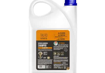 Tauro Pro Line Ultra Natural Care Repair & Nourish Shampoo – Rebuilding Formula, 3.78L