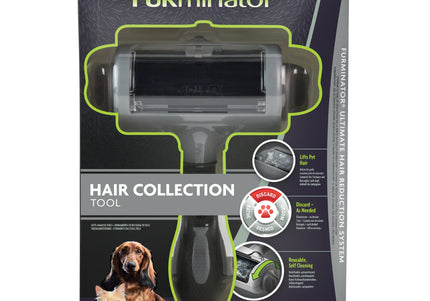 Furminator Hair Removal Roller – Reusable Cleaning Tool with Built-In Collection Container