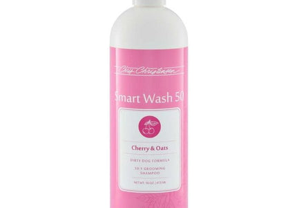 Chris Christensen Smart Wash 50 Cherry & Oats Shampoo – Highly Concentrated Deep Cleanser, 473ml