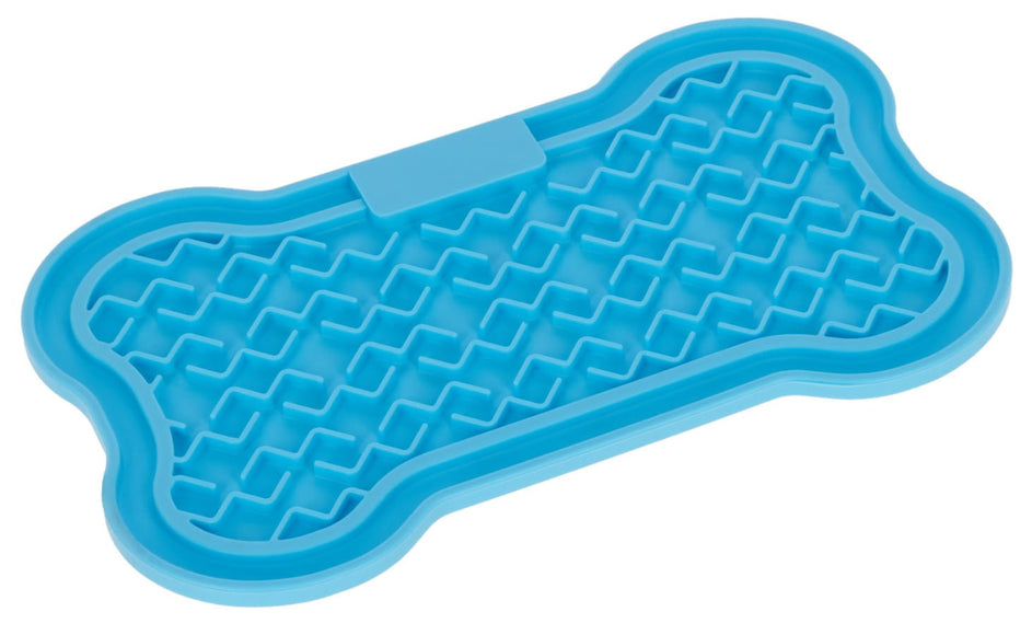Kerbl Silicone Lick Mat – Non-Slip Textured Feeding Surface, 22 x 13 cm