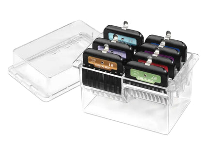 Andis 7-Piece Detachable Blade Attachment Comb Set – Durable Clipper Guides, Assorted Sizes