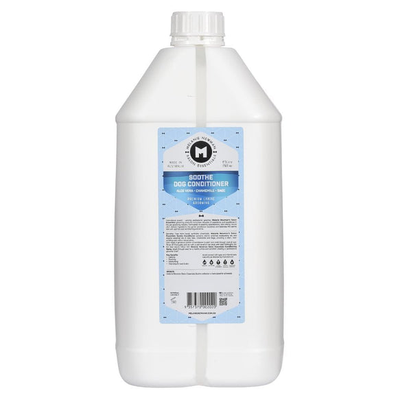 Melanie Newman Soothe Dog Conditioner – Gentle Formula for Delicate Skin and Coat, 5L with Pump