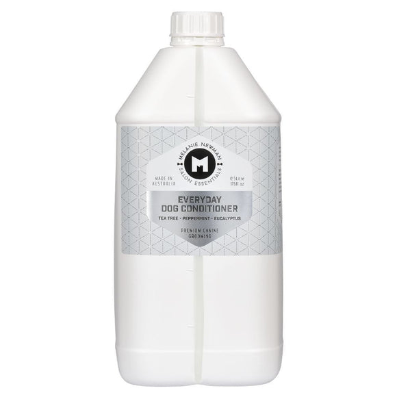 Melanie Newman Everyday Dog Conditioner – Moisturizing Daily Formula with Pump, 5L