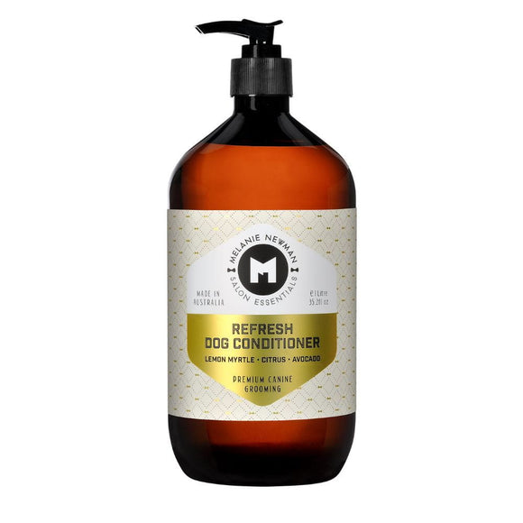 Melanie Newman Refresh Dog Conditioner – Deeply Moisturizing Nourishing Formula, 1L Bottle