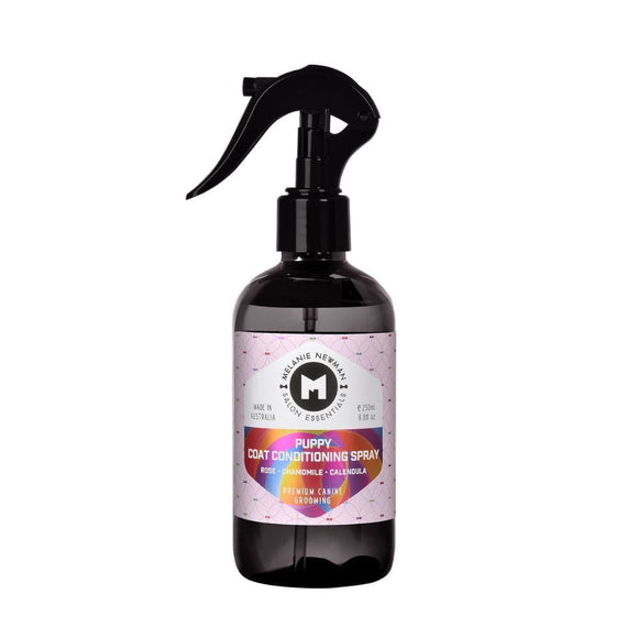 Melanie Newman Puppy Coat Conditioning Spray – Gentle Detangling and Nourishing Formula, 250ml