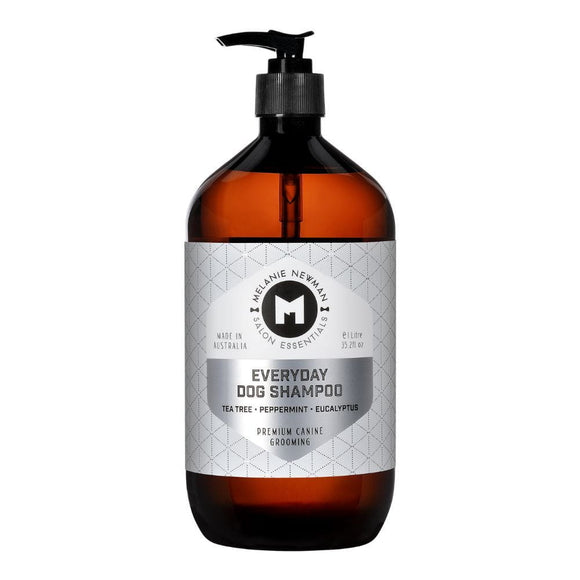 Melanie Newman Everyday Dog Shampoo – Moisturizing Gentle Formula, 1L Bottle for Daily Use