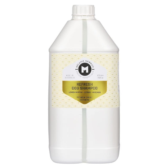 Melanie Newman Refresh Dog Shampoo – Deeply Moisturizing Nourishing Formula, 5L with Pump