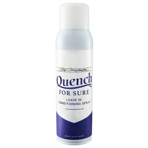 Chris Christensen Quench for Sure Leave-In Conditioning Spray – Moisturizing Shine-Boosting Formula, 390ml