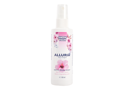 Show Tech Alluria Dog Cologne – Exotic Floral Scent Perfume, 100ml Bottle