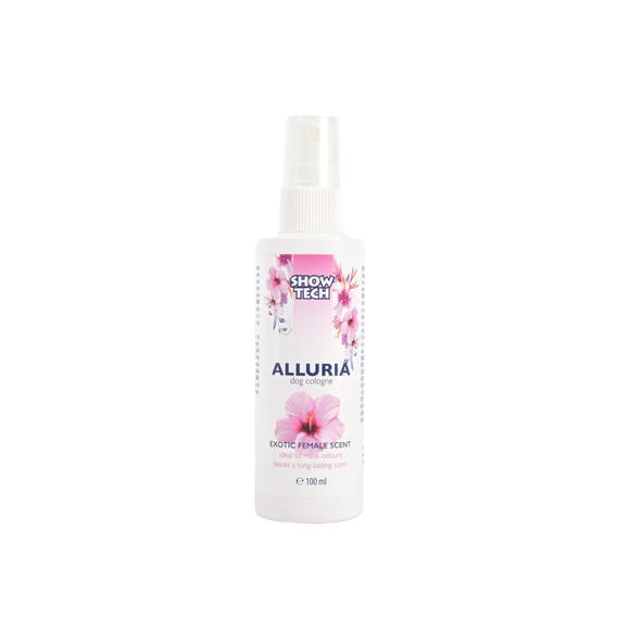 Show Tech Alluria Dog Cologne – Exotic Floral Scent Perfume, 100ml Bottle