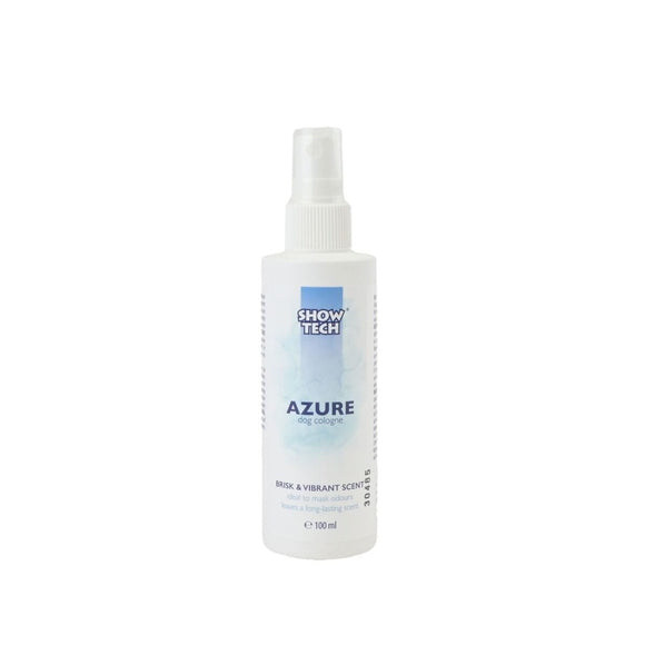 Show Tech Azure Dog Cologne – Fresh Aquatic Scent Perfume, 100ml Long-Lasting Formula