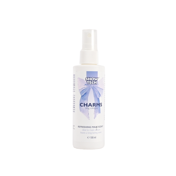 Show Tech Charms Dog Cologne – Refreshing Perfume Spray with Long-Lasting Scent, 100ml