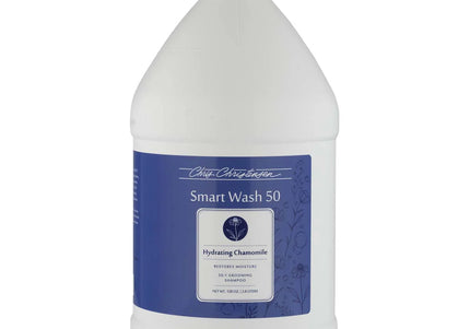 Chris Christensen Smart Wash 50 Chamomile Shampoo – Highly Concentrated Moisturizing Formula, 3.8L