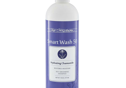 Chris Christensen Smart Wash 50 Hydrating Chamomile Shampoo – Highly Concentrated Moisturizing Formula, 473ml