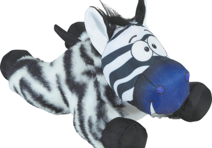 Zolux Caleb FRIENDS Zebra Plush Toy – Large Soft Durable Play Companion