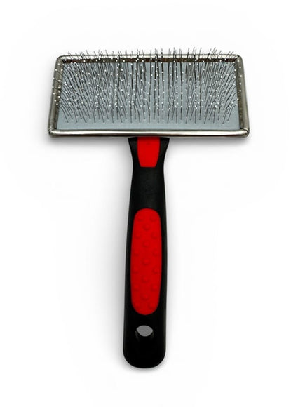Soft Poodle Brush – Medium Size with Secured Pins, Gentle Detangling and Comfort