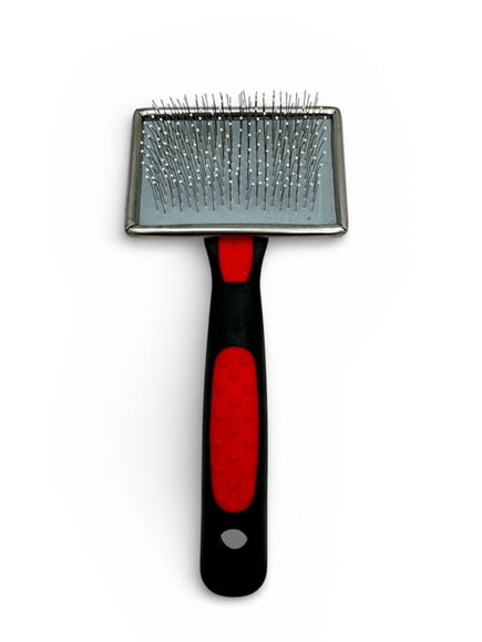 Soft Poodle Brush – Gentle Bristles with Secured Pins, Small Size for Sensitive Coats