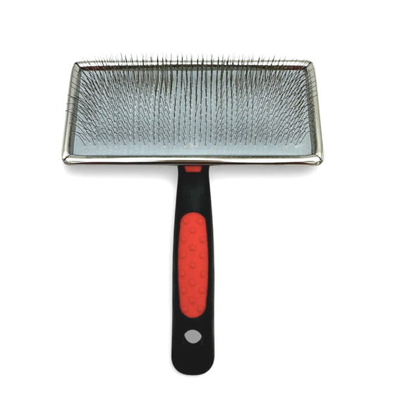 Soft Poodle Brush – Large Size with 14mm Gentle Needles, Ergonomic Grip