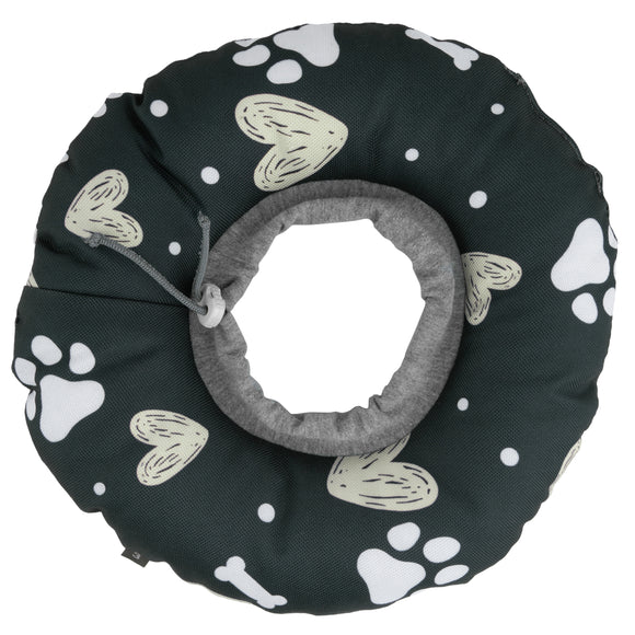 Biglo Soft Recovery Cone Dark Gray – Comfortable Protective Collar, Flexible Design