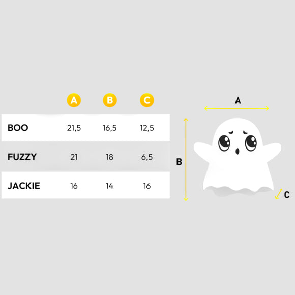 Dashi Halloween Plush Toy Jackie – Soft Pumpkin-Shaped Dog Plush, Festive and Durable Design