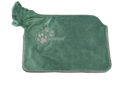 Show Tech Dry Dude Desert Sage Quick-Dry Microfiber Bathrobe Towel, Large, Green
