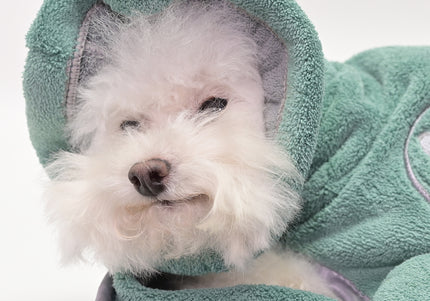 Show Tech Dry Dude Desert Sage Quick-Dry Microfiber Bathrobe Towel, Green, M/L Size