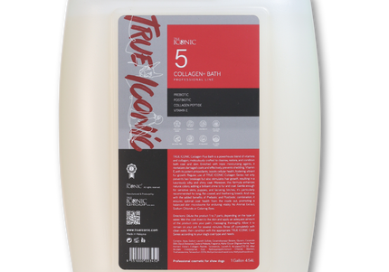 True Iconic Collagen Plus Bath Shampoo – Nourishing Moisturizing Formula, 4546ml with Free Pump