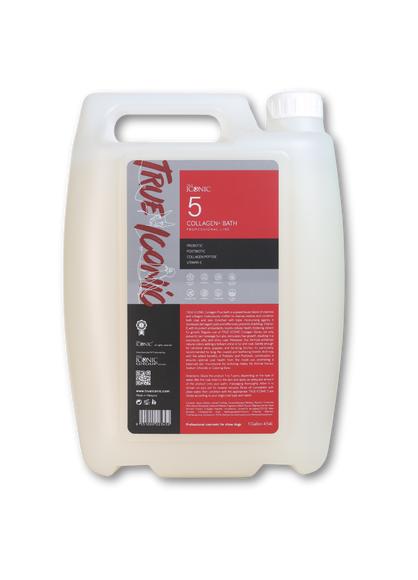 True Iconic Collagen Plus Bath Shampoo – Nourishing Moisturizing Formula, 4546ml with Free Pump