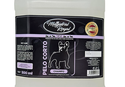 Magistral Royal Classic Short Hair Shampoo – Deep Cleansing Formula for Coarse and Hard Coats, 5L
