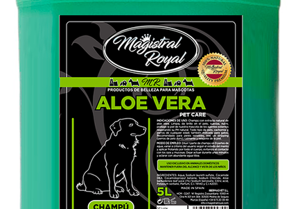 Magistral Royal Classic Aloe Vera Shampoo – Gentle Formula with Moisturizing Care, 5L