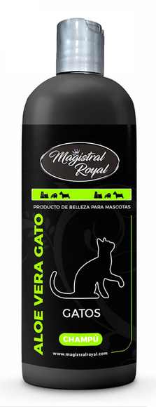Magistral Royal Classic Aloe Vera Cat Shampoo – Gentle Cleansing Formula for Sensitive Skin, 500ml