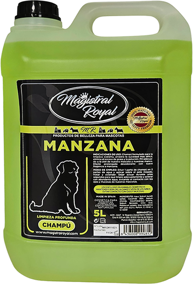 Magistral Royal Classic Apple Shampoo – Deep Cleansing First Wash Formula, 5L Bottle