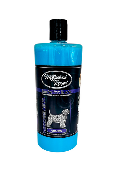 Magistral Royal Pro Water Dog Shampoo – Moisturizing Formula for Curly Coats, 1L Bottle