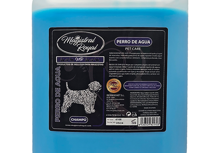 Magistral Royal Pro Water Dog Shampoo – Curly Coat Formula, 5L, Nourishing and Gentle