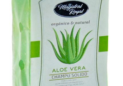 Magistral Royal Homeopathic Aloe Vera Bar Shampoo – Gentle Solid Cleanser, 100g