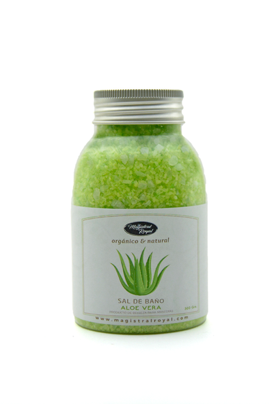 Magistral Royal Aloe Vera Salt Bath – Homeopathic Bath Salt, Soothing Formula, 100g