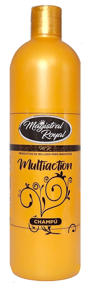 Magistral Royal Luxury Gold Multiaction Shampoo – Hypoallergenic Nourishing Regenerating Formula, 1L
