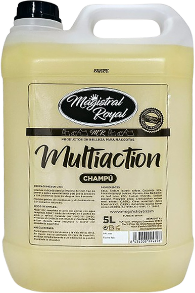 Magistral Royal Luxury Gold Multiaction Shampoo – Hypoallergenic Nourishing Regenerating Formula, 5L