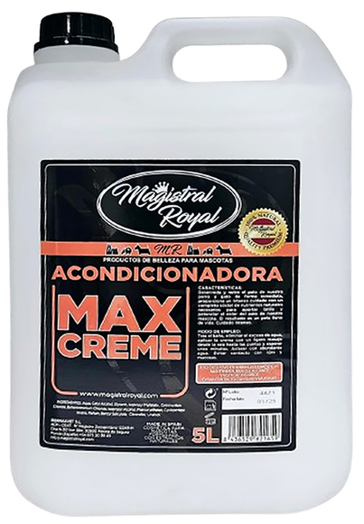 Magistral Royal Pro Max Creme – Nourishing Detangling Cream, 5L, Smooths and Softens Fur