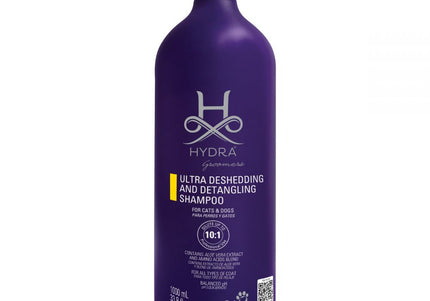 Hydra Groomers Ultra Deshedding and Detangling Shampoo 1L – Advanced Undercoat Removal Formula