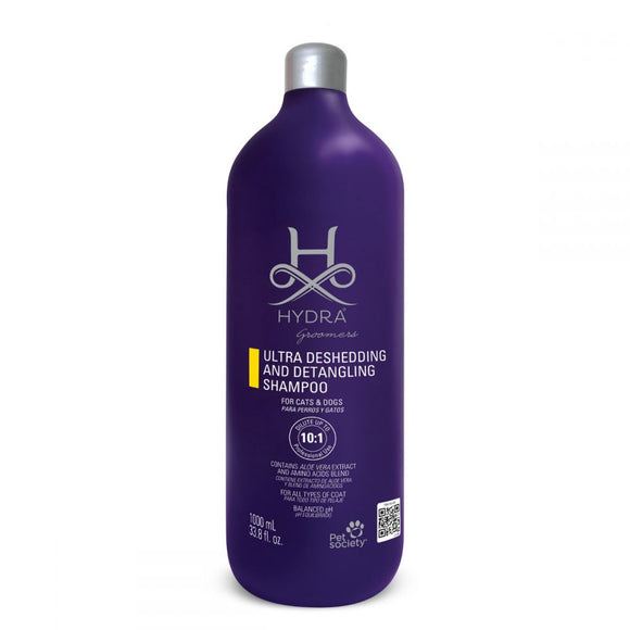 Hydra Groomers Ultra Deshedding and Detangling Shampoo 1L – Advanced Undercoat Removal Formula