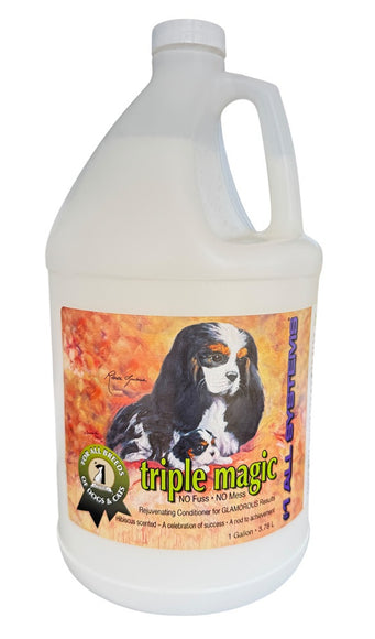 1 All Systems Triple Magic Rejuvenating Conditioner – Luxurious Moisturizing Formula, 3.78L