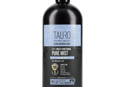 Tauro Pro Line Ultra Natural Care 6-in-1 Pure Mist – Alkaline Multi-Functional Grooming Spray, 1L