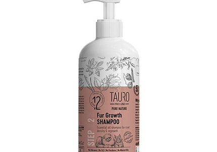 Tauro Pro Line Pure Nature Fur Growth Shampoo – Natural Essential Oils, 400ml, Promotes Healthy Coat