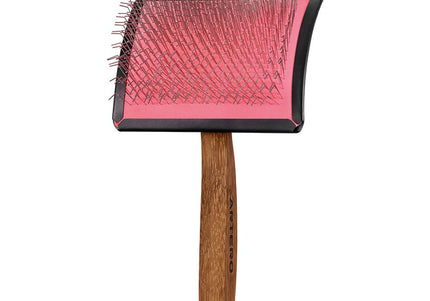Artero Simba Curved Pin Brush – Large Size, Medium-Hard Long Pins for Effective Grooming