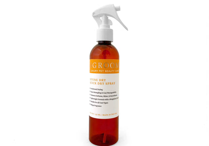 iGroom Divine Dry Quick Dry Coat Spray, Detangling and Drying Aid - 237 ml